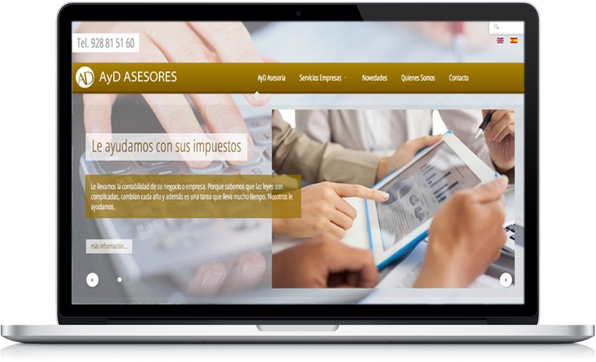 Presencia Digital: Nueva Web Corporativa para A&D Asesores