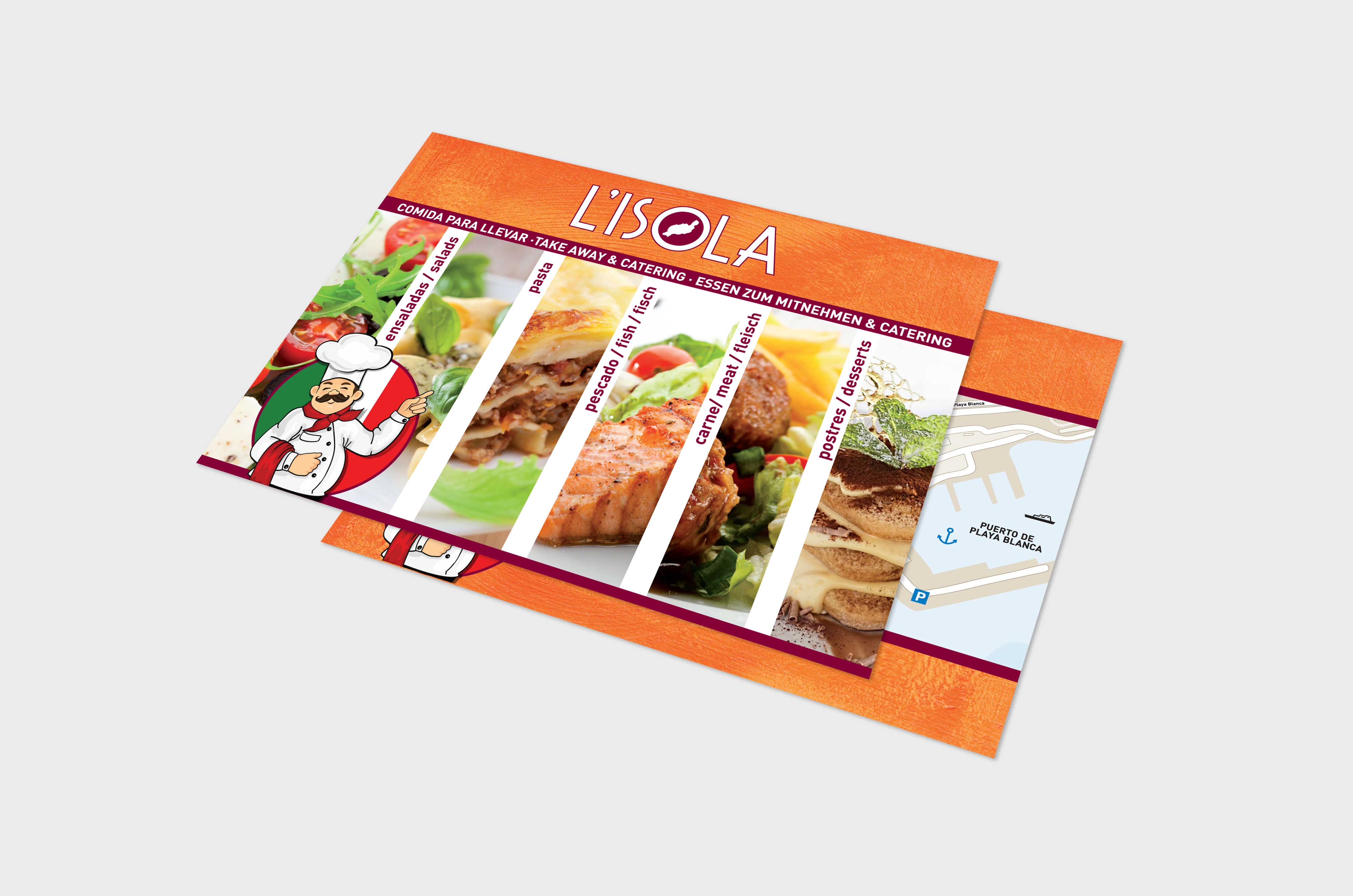 Diseño de Flyer para Catering: El Sabor Entra por los Ojos