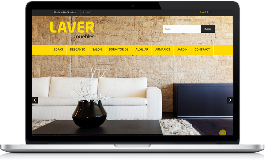 Digitalización: Nueva Web para Muebles Laver