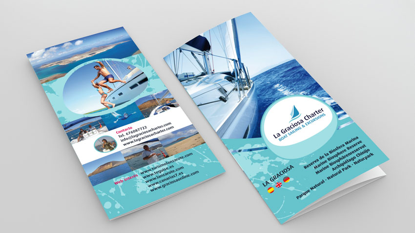 Tríptico La Graciosa Charter: Elegancia Náutica en Papel